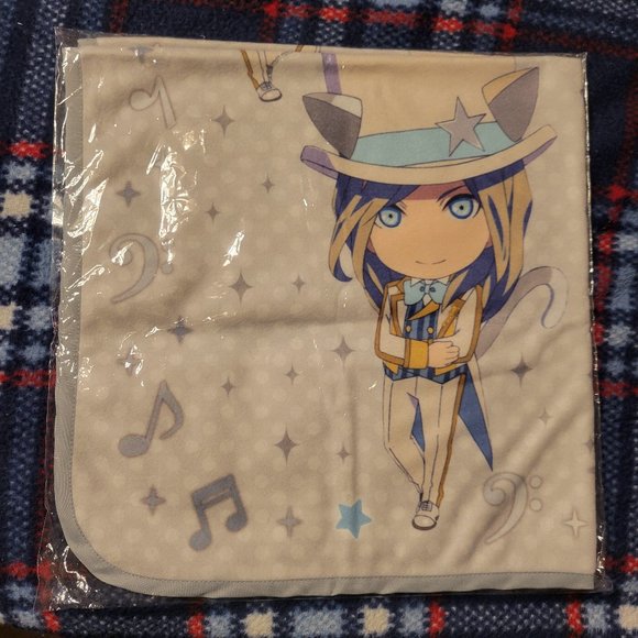 Uta no Prince-sama QUARTET NIGHT Cute Chibi White Tuxedo Cats Tapestry Throw - Picture 4 of 5